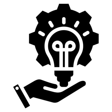 Proactive Maintenance Glyph Icon