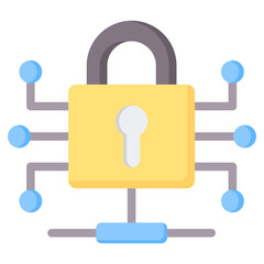 Encryption Flat Icon