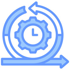 Agility Blue Icon
