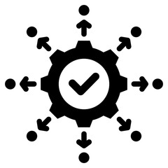 Capacity Glyph Icon