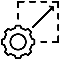 Scalability Outline Icon