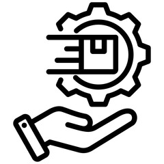 Service Delivery Outline Icon