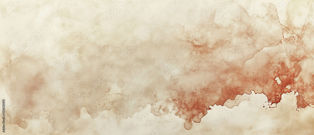 Poster Washed ink patterns create soft gradients with diluted colors for artistic expression
