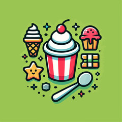 icon of food, logo, food,  illustration of food store, vector of food, pizza, food store, 