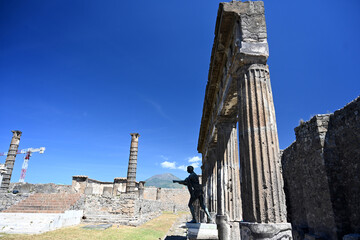 The Temple of Apollo, also known as the Sanctuary of Apollo, is a Roman temple built in 120 BC in the ancient Roman city of Pompeii