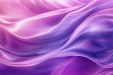 Fototapeta premium Abstract purple and pink flowing fabric