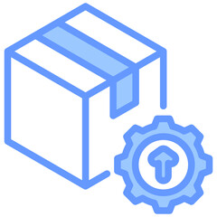 Product Development Blue Icon