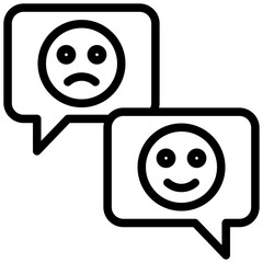 Feedback Outline Icon