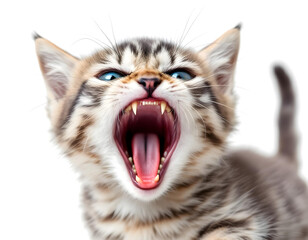 cat expression angry