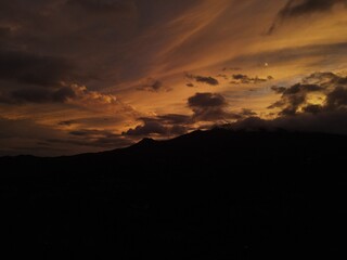 beautiful skyline sunset photos