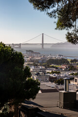 Golden Gate from Russian hill