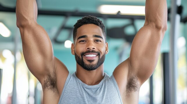 Personal trainer demonstrating effective workout techniques for clients