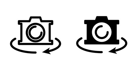 Camera icon design template