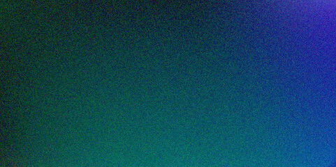 Green blue gradient grainy noise texture background. Design for texture, poster, banner, wallpaper, header cover backdrop
