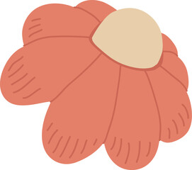 Handdrawn Flower Head