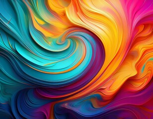 swirling abstract background with layered paint textures artistic gradient