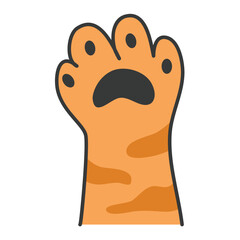 cat paw sweet kitties giving high five