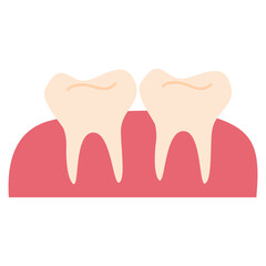 Dental icon set. Containing tooth, dentist