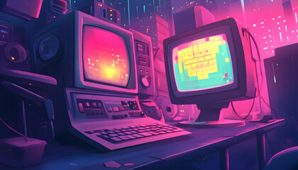 Computer game background