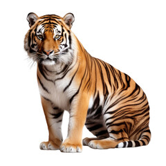 tiger isolated on a  transparent background