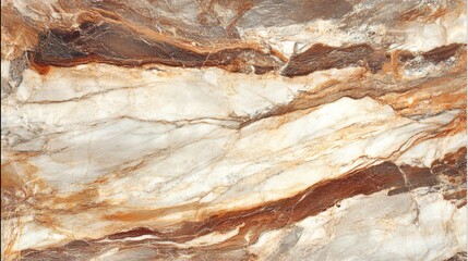 Fototapeta premium Elegant Brown and Beige Marble Texture Background Design
