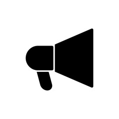 Megaphone icon vector illustration. Loudspeaker sign and symbol
