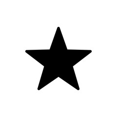 Star Icon vector illustration. rating sign and symbol. favourite star icon
