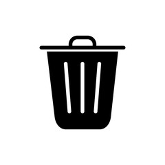 Trash icon vector illustration. trash can icon. delete sign and symbol.