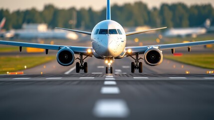 Embraer ERJ-190 taxiing at Schiphol Amsterdam Airport in Haarlemmermeer