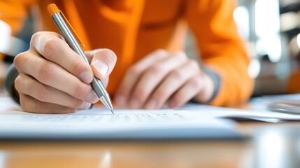 Researcher documenting findings in a laboratory study setting