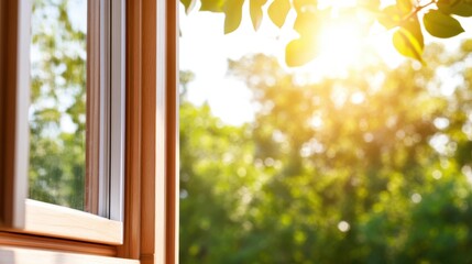 Fresh air flows through open windows as sunlight fills the room naturally