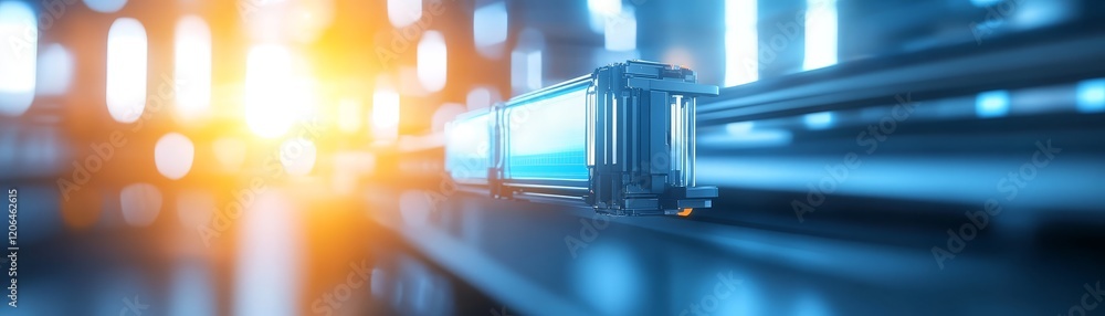 Poster blurred computer monitor, an abstract background image for digital displays blurred