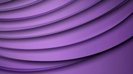 Fototapeta premium Dynamic flowing lines on a vibrant purple abstract background