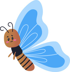 Butterfly Cute Character