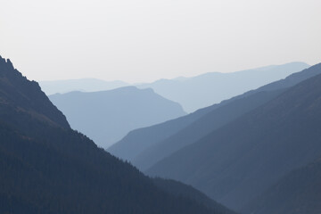 Colorado Rocky Mountains Forest Fire Smoke