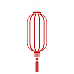 Chinese New Year Lanter Outline Icon, Simple Icon Vector Design, best used for presentation, application, web and banner