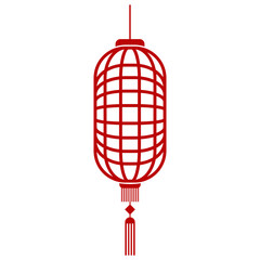 Chinese New Year Lanter Outline Icon, Simple Icon Vector Design, best used for presentation, application, web and banner