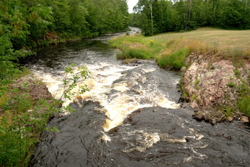 Montreal River, Ironwood, Michigan USA