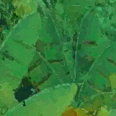 Various oil paintings, flowers, forests, tropical leaves, birds, giraffes, elephants, fish, parrots, beautiful things