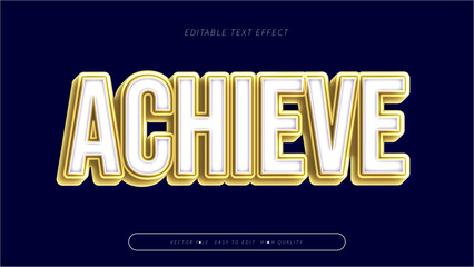 achieve editable text effect 3d gradient typography design