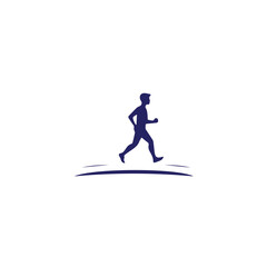 Running people Vector Illustration