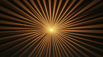 Fototapeta premium Golden Radiance: Abstract Sunburst Background