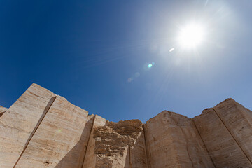 Marble Mines, Cuatro Cienegas Coahuila Mexico.
