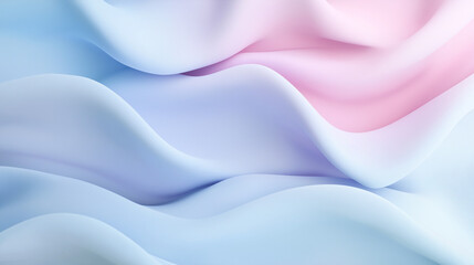 Obraz premium background featuring a soft gradient blending pastel colors, such as light pink, blue, and lavender, creating a calming and elegant atmosphere. 