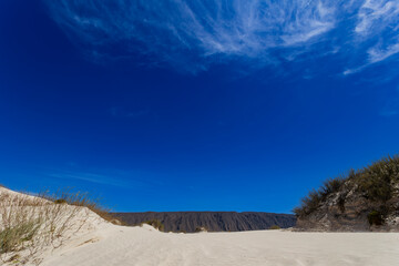 The Gypsum Dunes of Cuatro Ci&eacute;negas, the unusual white desert of Coahuila, Mexico