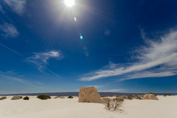 The Gypsum Dunes of Cuatro Ci&eacute;negas, the unusual white desert of Coahuila, Mexico