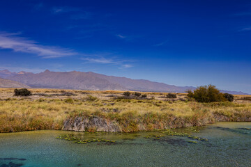 La Poza Azul de Cuatro Ci&eacute;negas, a crystalline oasis in the desert, Coahuila Mexico