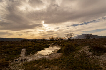 The Cuatro Ci&eacute;nagas natural reserve, one of the most important wetlands in the world, Coahuila Mexico
