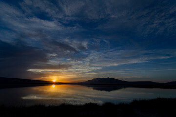 The Cuatro Ciénagas natural reserve, one of the most important wetlands in the world, Coahuila Mexico