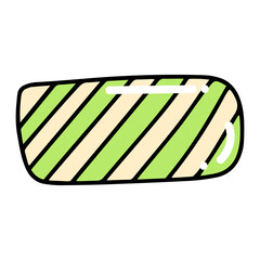 Journal planner element. Planner stickers. Journal daily stickers reminder text numbers colored symbols collection 